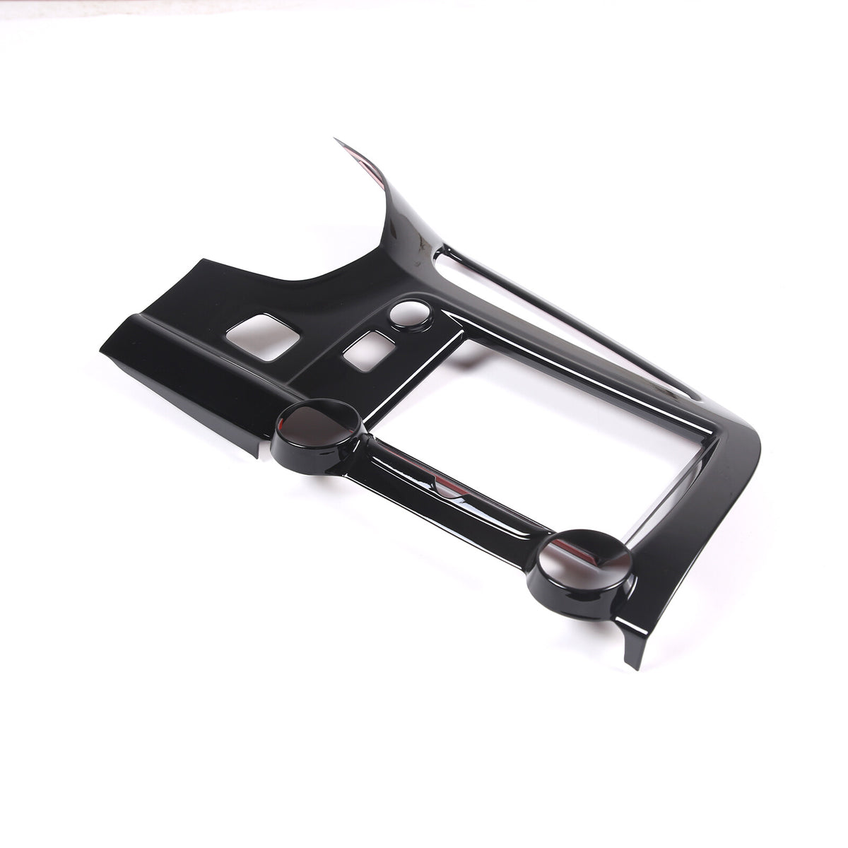 Glossy Black ABS Center Console air outlet frame Trim For Corvette C7 2014-19 1