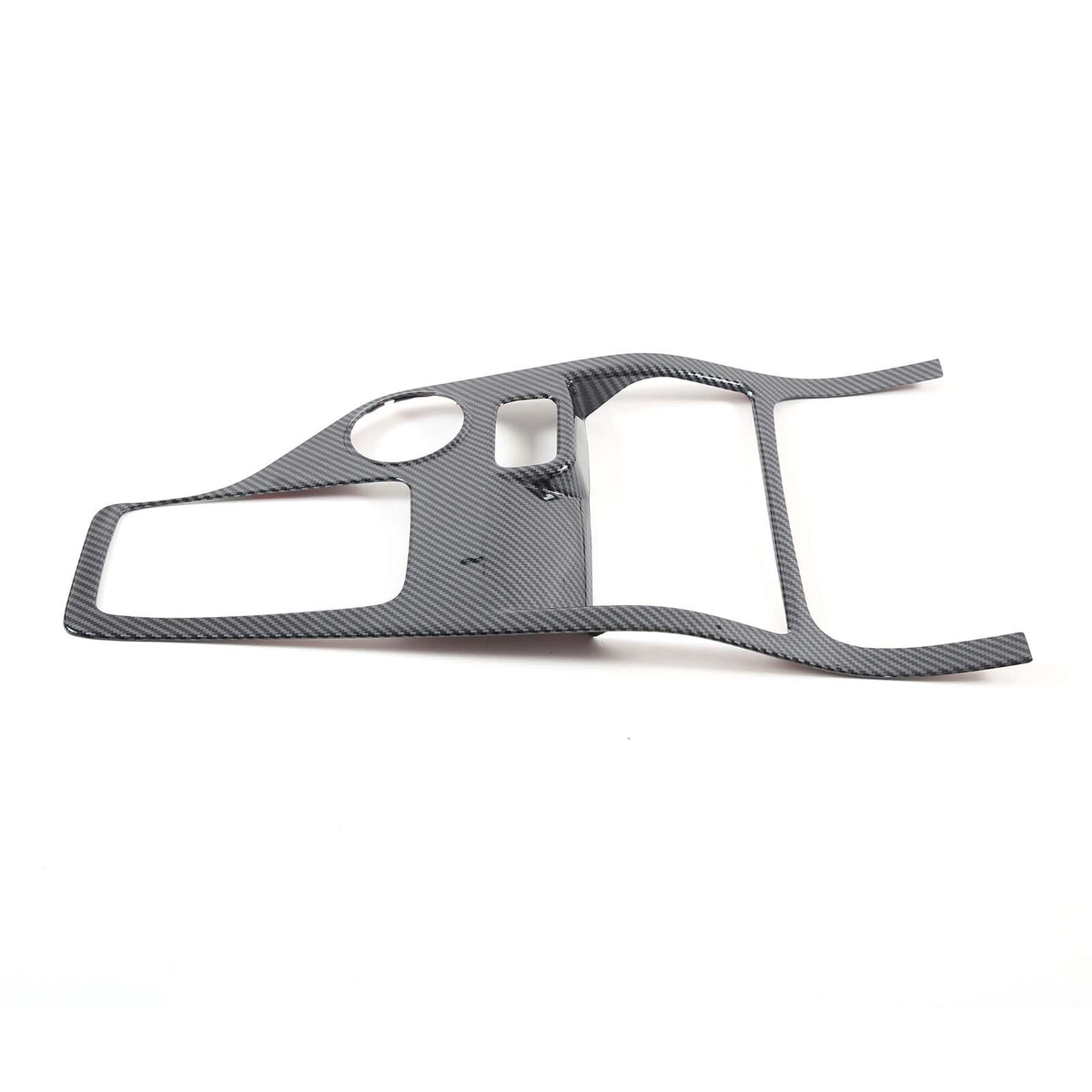 ABS Carbon Fiber Interior Center Console Frame Trim For Ford Ranger 2015-22 4