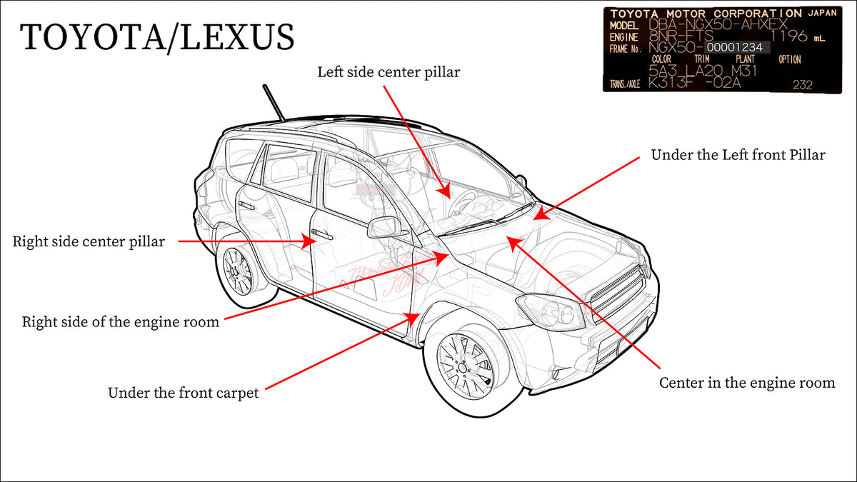 TOYOTA Genuine AVENSIS Airmix Damper Servo SUB ASSY 87106-05030 OEM 2