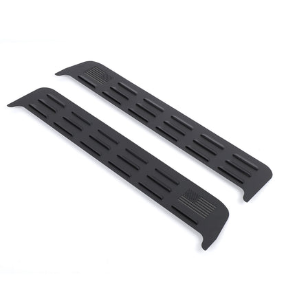 USA Flag Rear Window Vent Louver Shutter Cover Trim for Hummer H2 2003-09 US 13