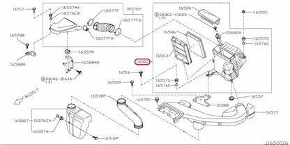 Nissan OEM Air Filter And Housing Assembly 16500-JG30A for X-Trail 3