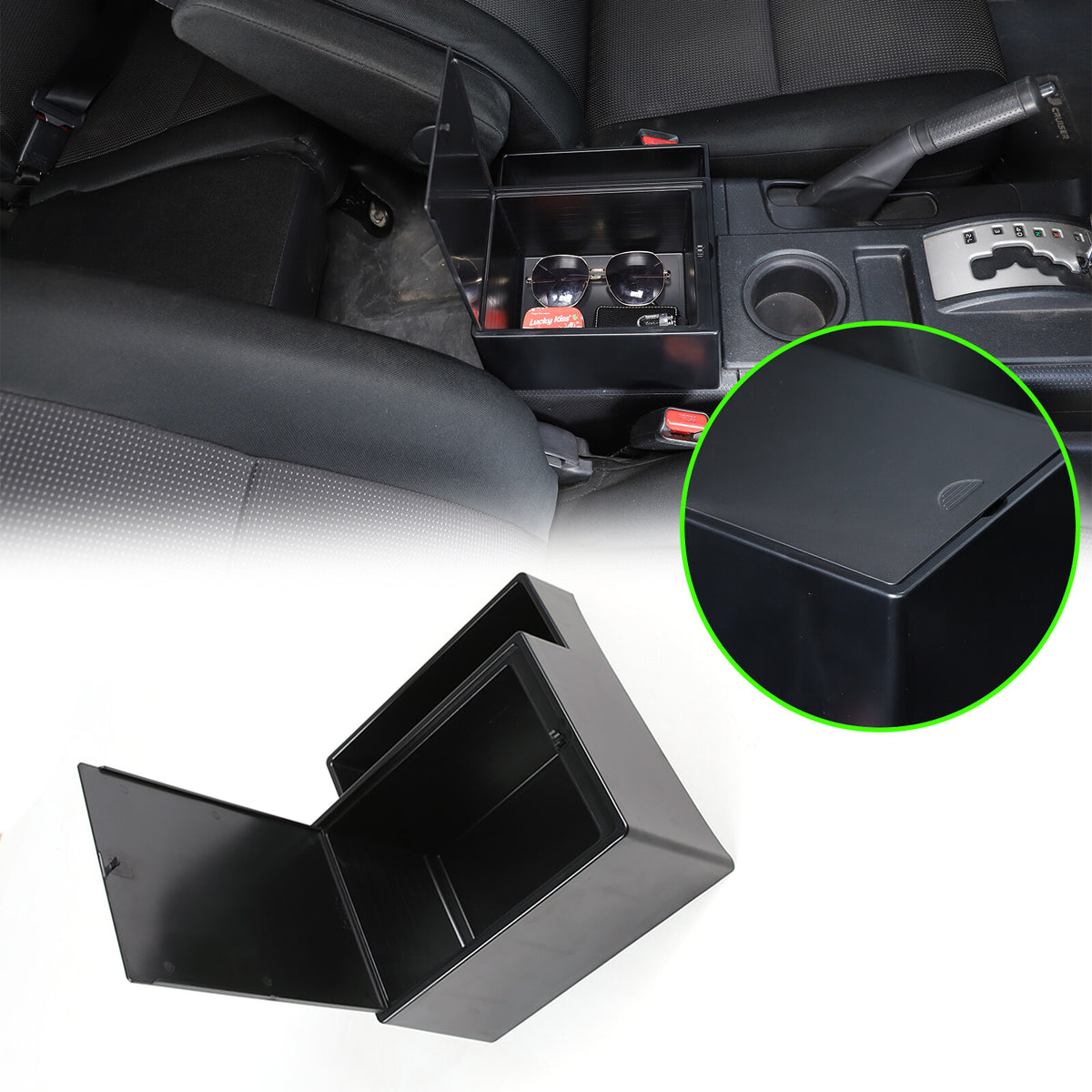 Car Center Console Armrest Box Storage Box Tray For Toyota FJ Cruiser 2007-21 US 21