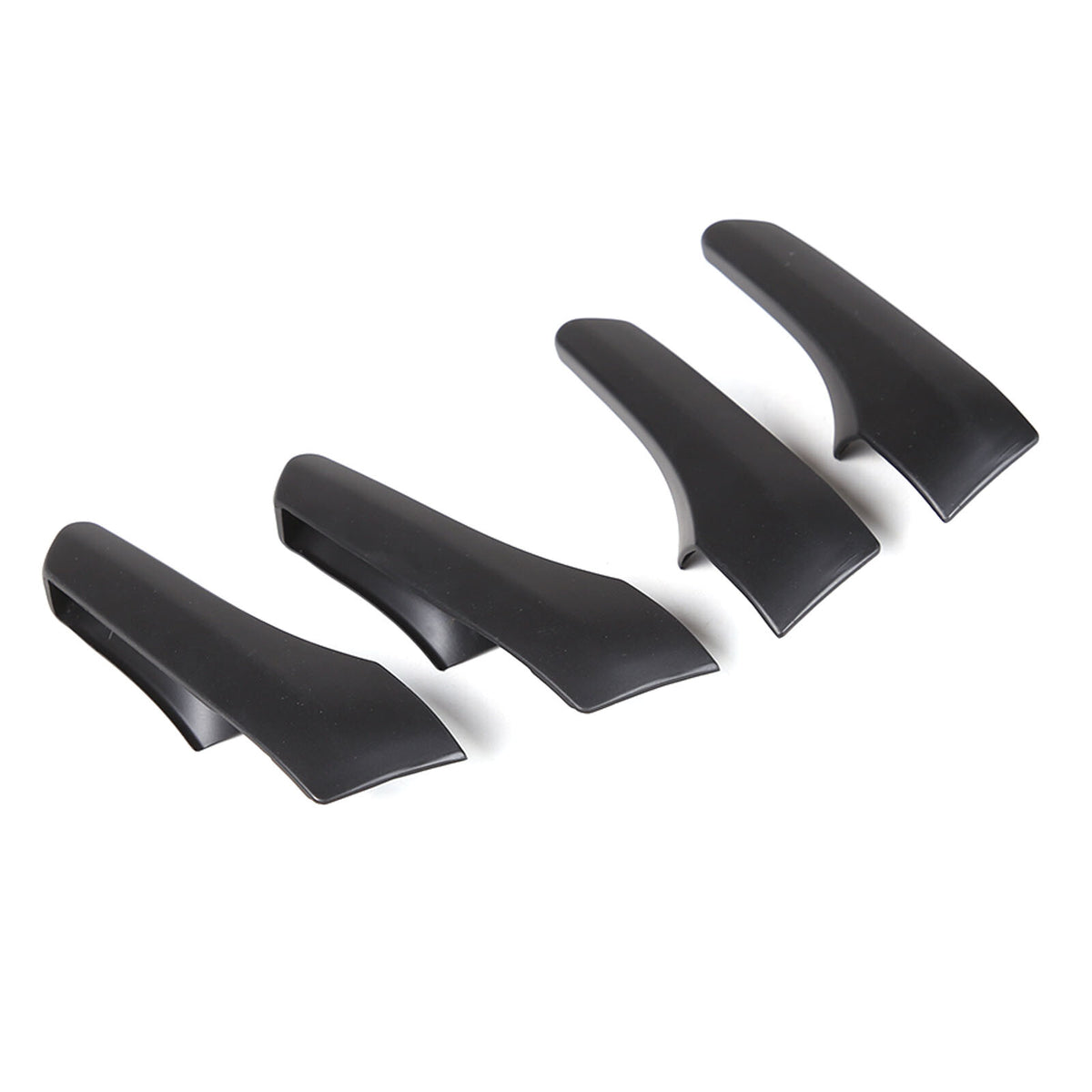 Matte Black Interior Dashboard Door Handle Trim Set For Toyota Tacoma 2016-23 10