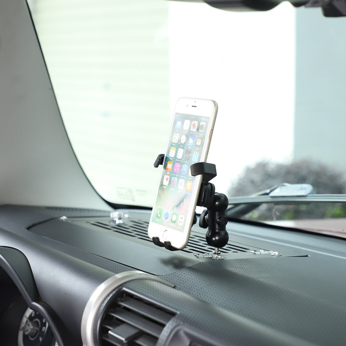 Phone Holder with Dashboard Password Box For Toyota FJ Cruiser 2007-21 16