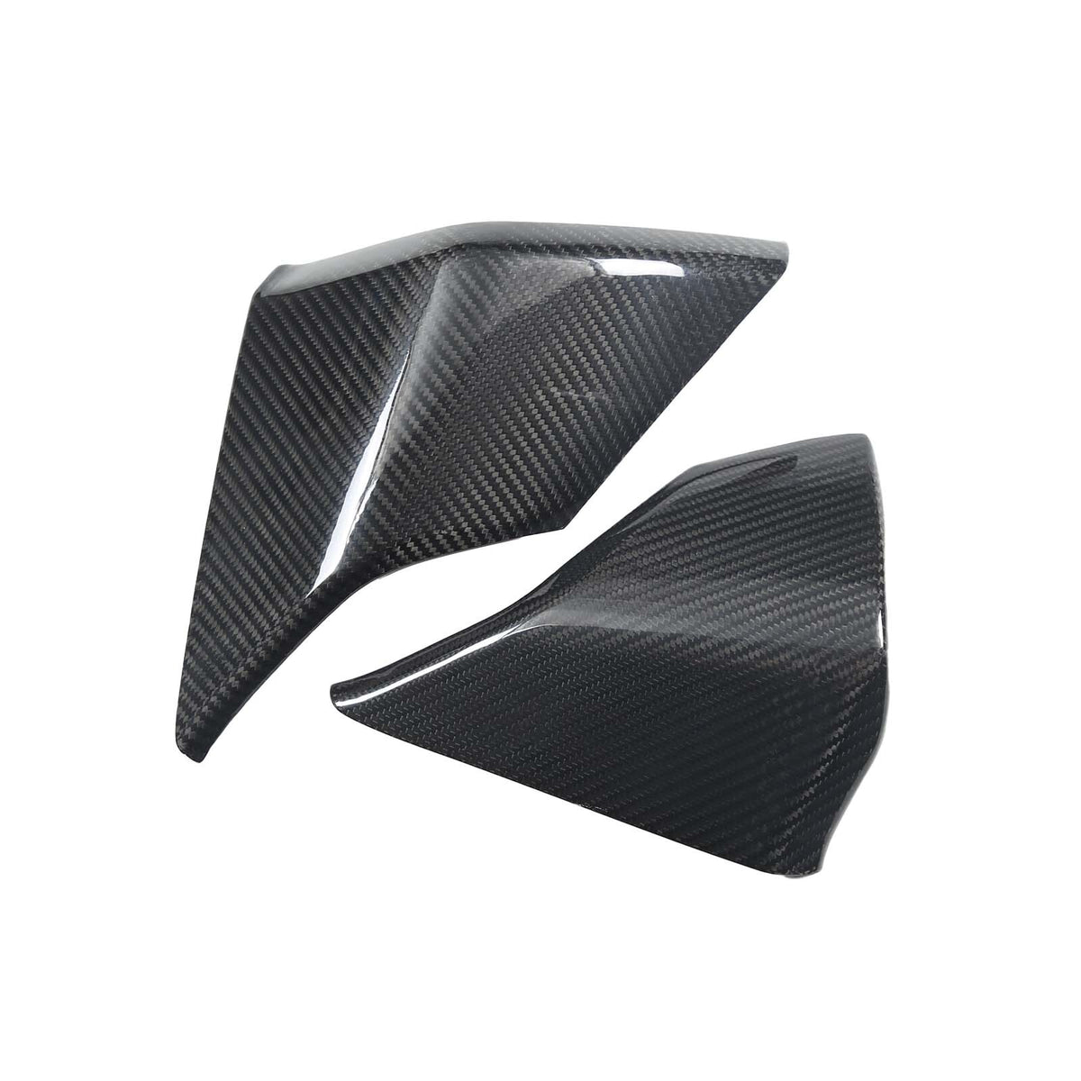 Carbon Fiber Dashboard Cover Side Instrument Hood Panel For C8 Corvette 20-25 US 10
