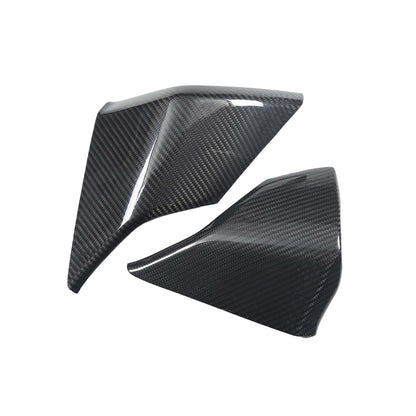 Carbon Fiber Dashboard Cover Side Instrument Hood Panel For C8 Corvette 20-25 US 10