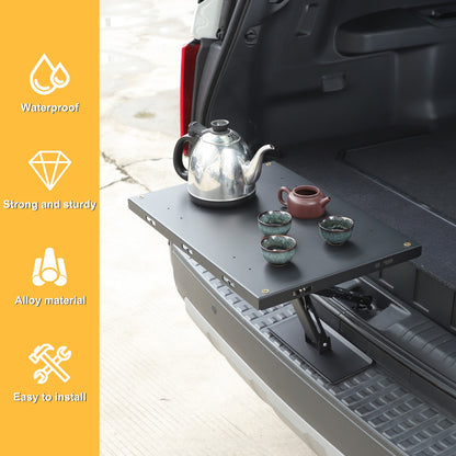 Car Camping Portable Trunk Lock Latch Table For Toyota LC250 Prado 2024+ 1