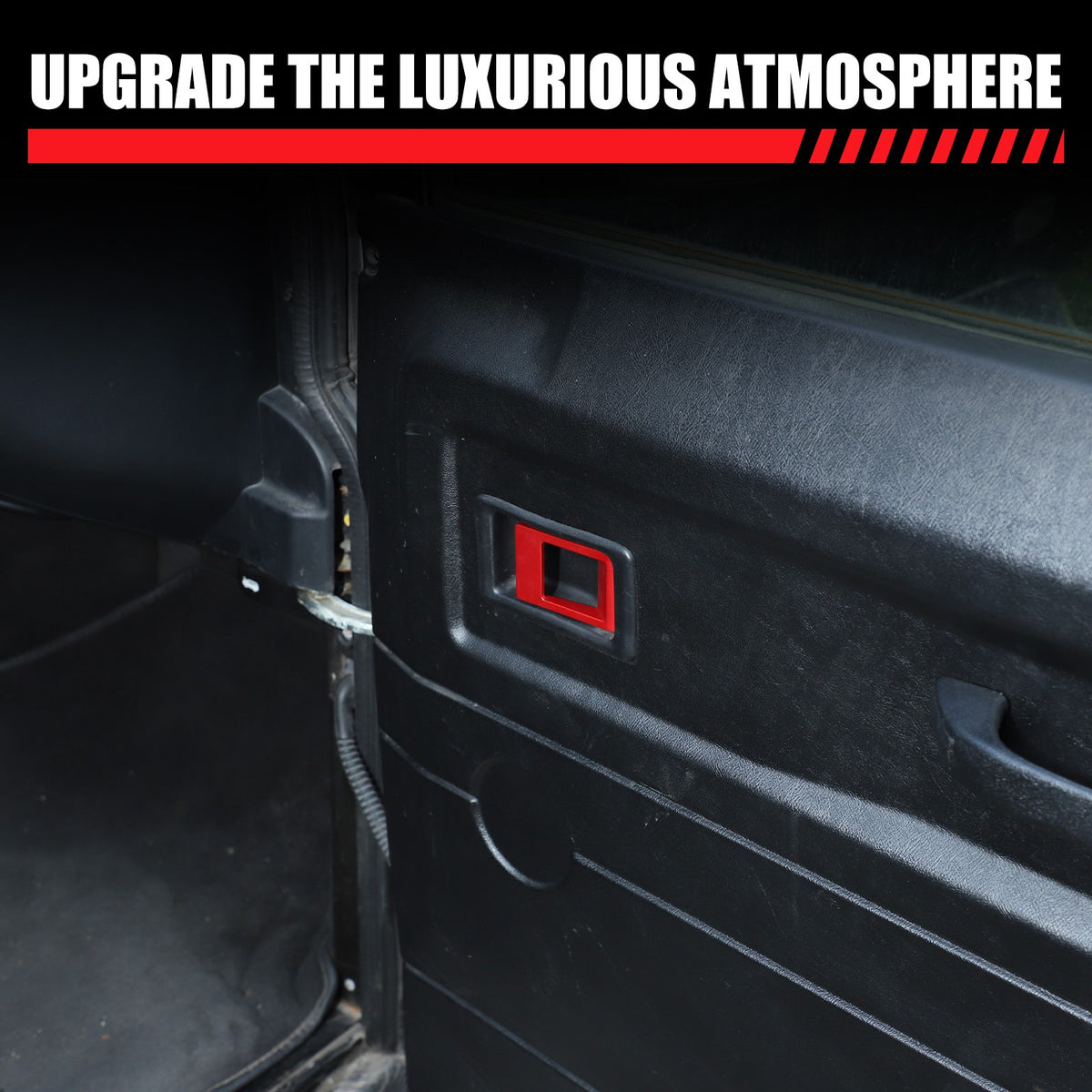Replacement Red Steel Interior Door Handle For LR Defender L316 2004-2018 20