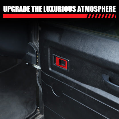 Replacement Red Steel Interior Door Handle For LR Defender L316 2004-2018 20