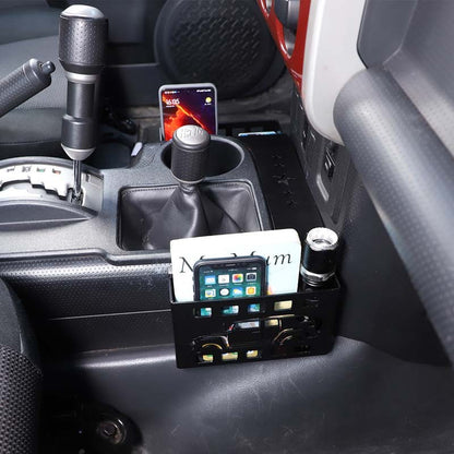 Star Style Alloy Gear Side Storage Basket Box For Toyota FJ Cruiser 2007-2021 6