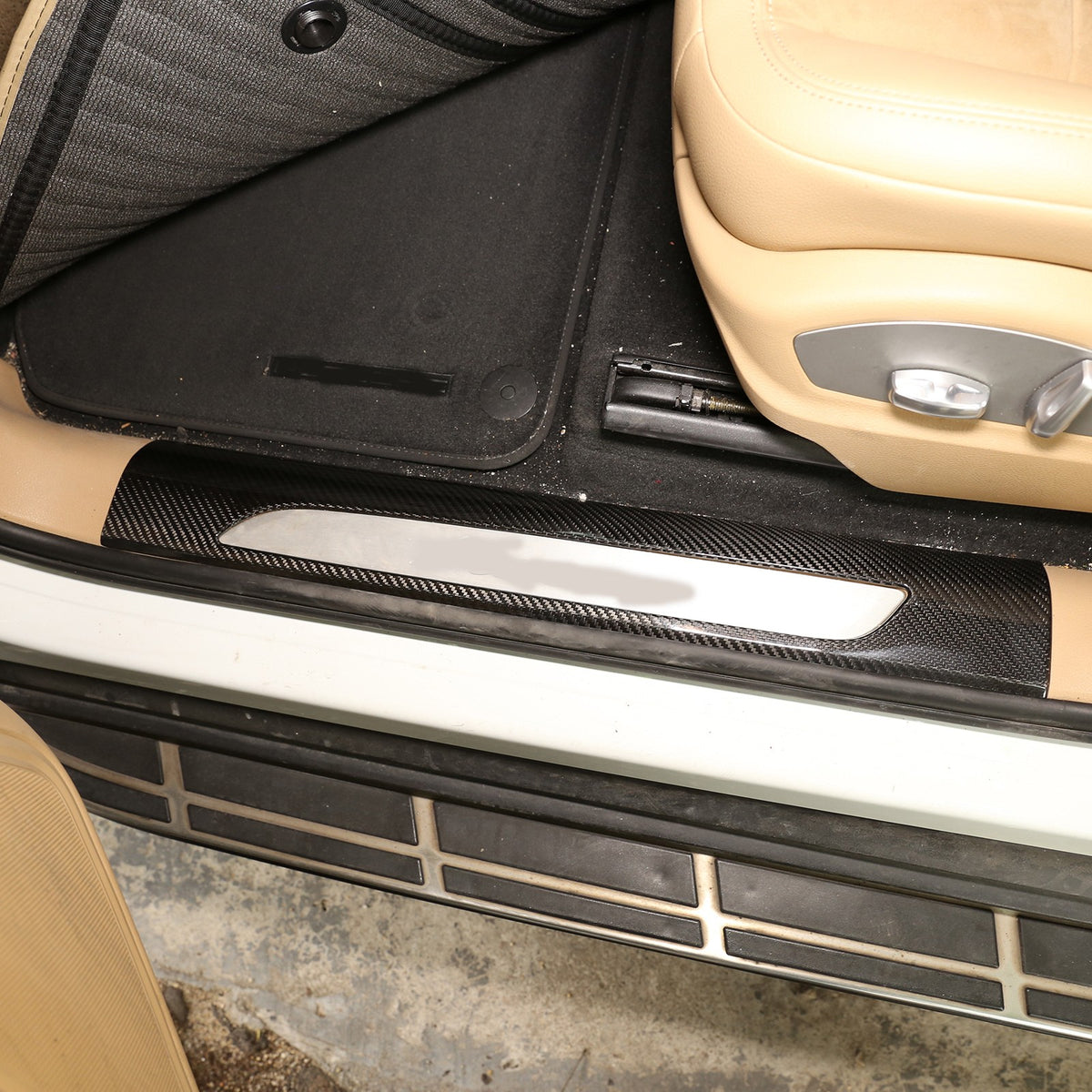 Real Carbon Fiber Interior Center Full Trim Cover Set For Porsche Macan 2014-20 10