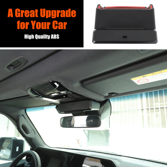 Interior Rearview Mirror Base Storage Box For Toyota Land Cruiser LC250 24+ US 1