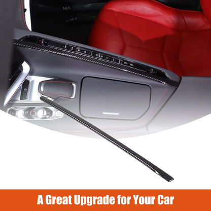 Carbon Fiber ABS Interior Full Decor Cover Trim Kit For Corvette C8 2020-2025 - Styles 51-55 50