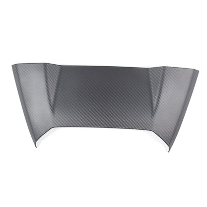 Matte Carbon Fiber Rear Speaker Top Panel Cover For C8 Corvette Coupe 1LT 20-26 16