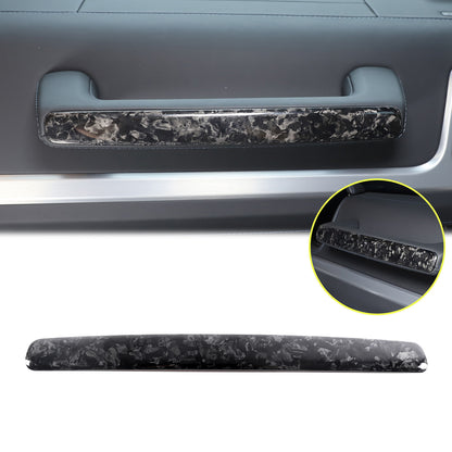 Carbon Copilot Glove Box Handle Decoration Cover For Benz G-Class W463 2019-2023 1