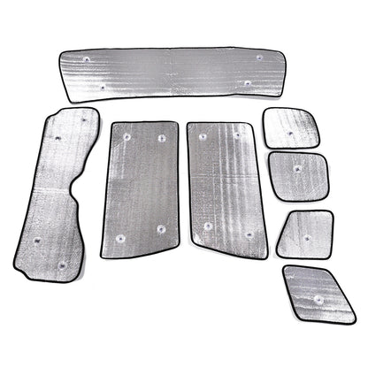 8pcs Full Window Sunshade UV Protection Visor For Toyota FJ Cruiser 2007-2021 9