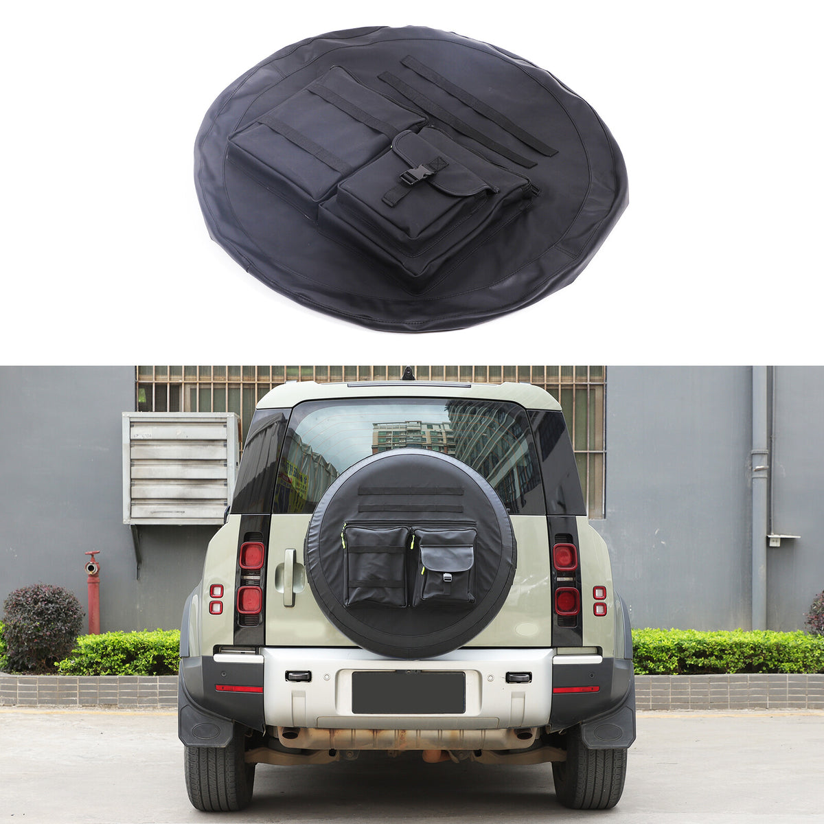 Spare Tire Wheel Protective Protection Cover For Land Rover Defender L663 2020+ 2