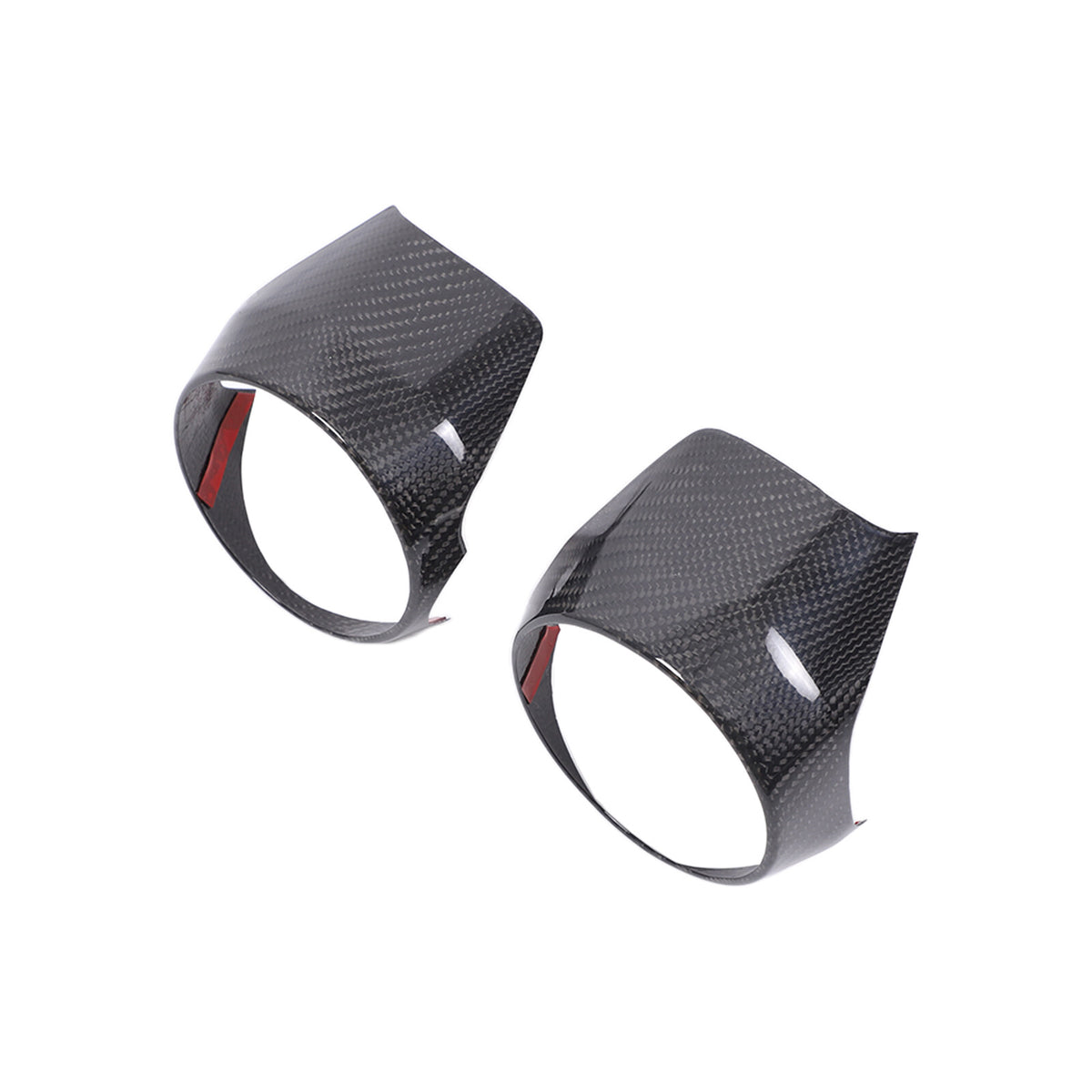 Real Carbon Fiber Side Air Outlet Trim for Toyota Land Cruiser Prado LC250 24+ 2
