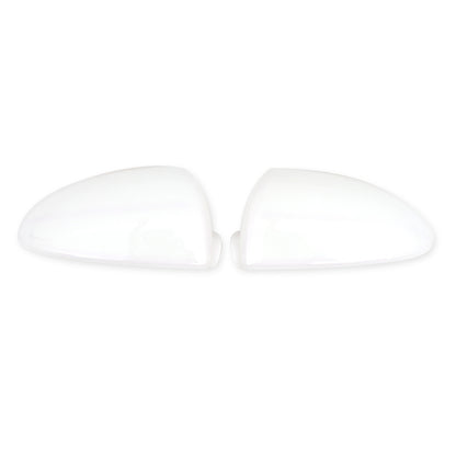 White ABS Exterior Rearview Mirror Cover For Mercedes Benz Smart 2009-2015 12