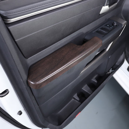 Oak Grain Door Elbow Armrest Trim Cover For Toyota Tundra Sequoia 2022-24 US 10