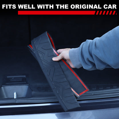 External Rear Bumper Guard Protector Trim For Honda Pilot 2016-2022 13