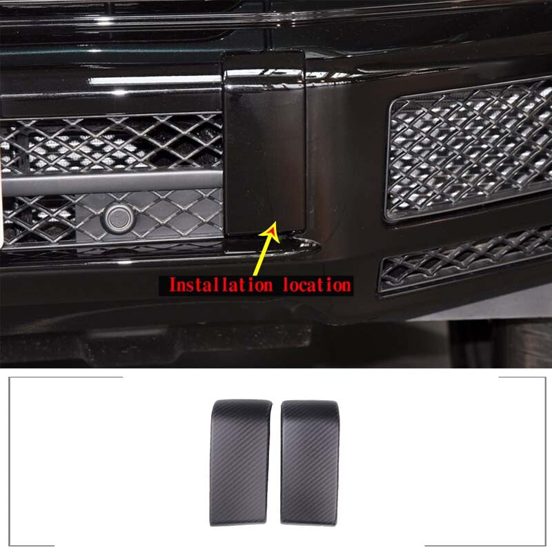 Real Carbon Fiber Front Bumper Cover trim For Benz G Class W463 G65 G55 G63 19+ 11