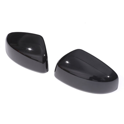 Glossy Black Exterior Door Handle Side Mirror Trim Set For Nissan 370Z Z34 09-20 19
