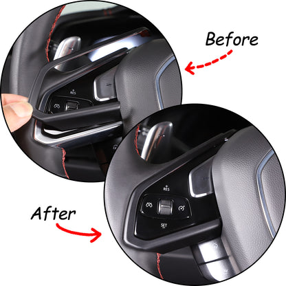 Matte Black ABS Full Interior Set Cover Trim Kit For Corvette C8 2020-25 - Styles 1-5 30