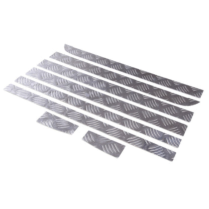 Silver Alloy Tailgate Top Protector Spoiler Cap Cover For Ford Maverick 2022+ 6