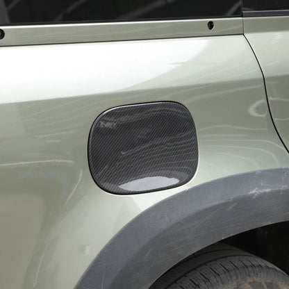 Real Dry Carbon Fiber Fuel Tank Cap Trim Cover For LR Defender L663 2020-25 19