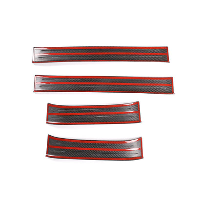 Real Carbon Fiber Outer Door Sill Scuff Plate For Porsche Cayenne E3 2018‑2021 15