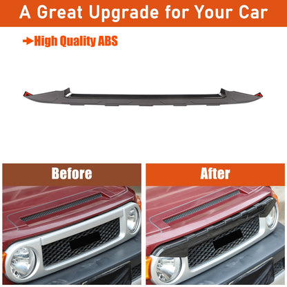 Front Grille Headlight Upper Molding Trim For Toyota FJ Cruiser 2007-2021 16