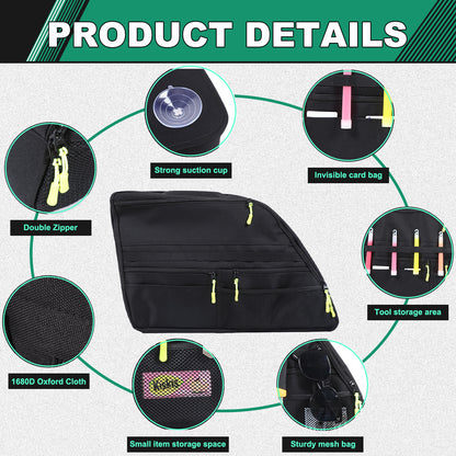 Car Trunk Right Side Window Storage Tool Bag For Benz GL-Class X164 2006-12 3