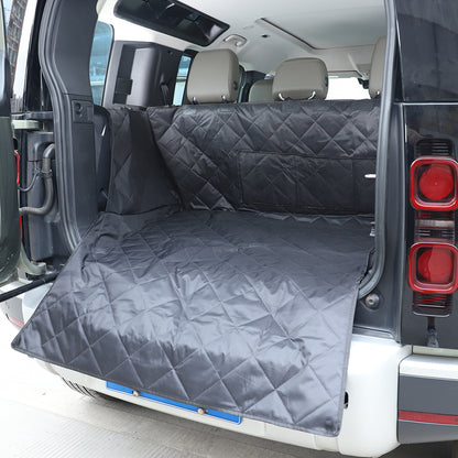 Pet Dog Seat Cover Car Back Seat Protector Hammock Mat For LR Defender 110 20-24 15