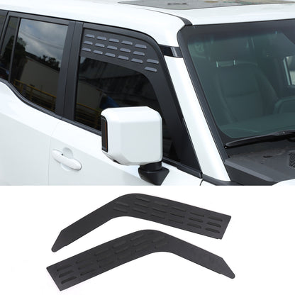 Front Door Window Louver Air Vent Panel Trim For Toyota Land Cruiser LC250 24+ 10