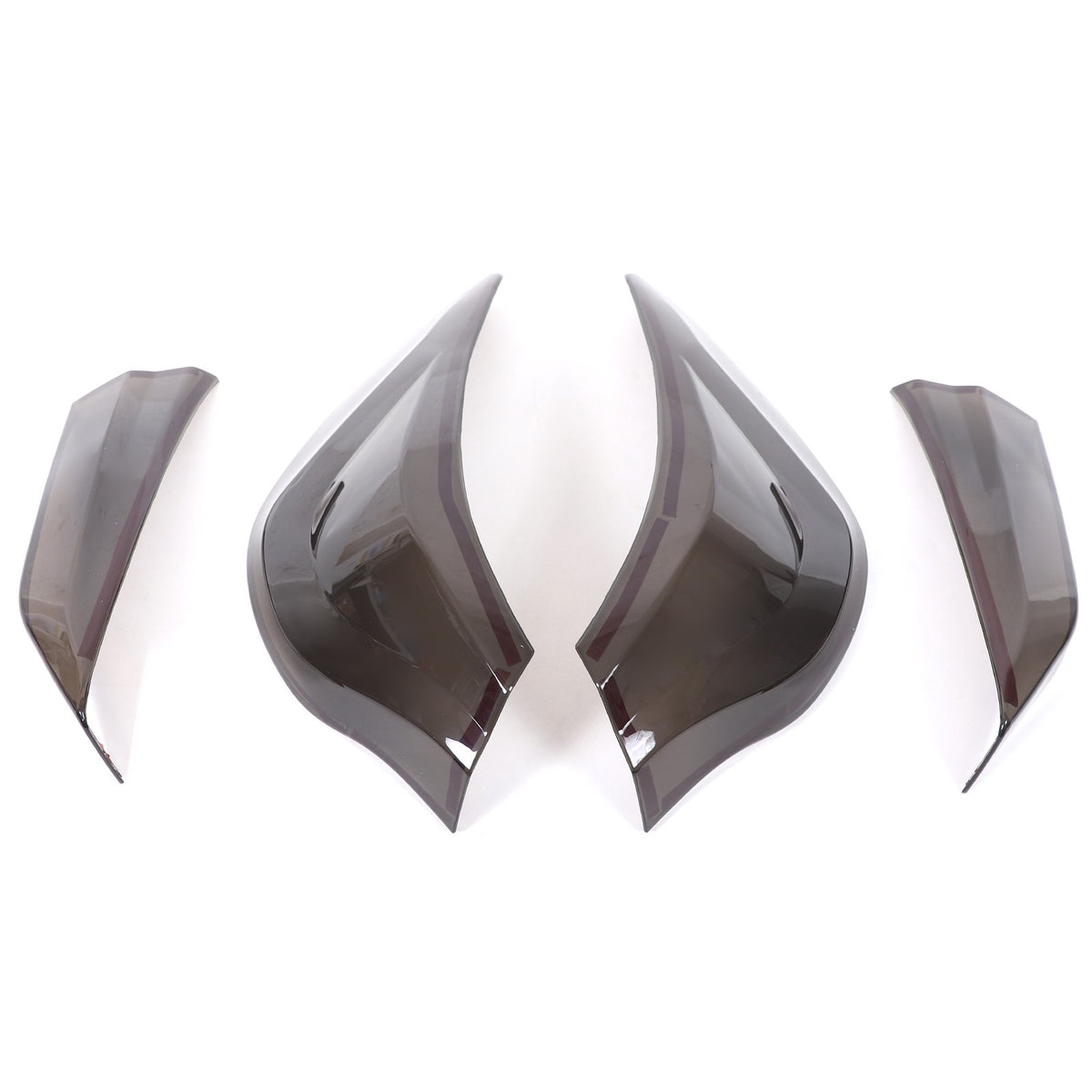 Smoked Rear Tail Light Guard Decor Cover Trim Bezels For BMW 4 Series 2021+ 6