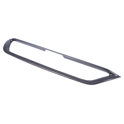 Real Carbon Fiber Center Air Vent Trim For Alfa Romeo Giulia 952 2017-20 5