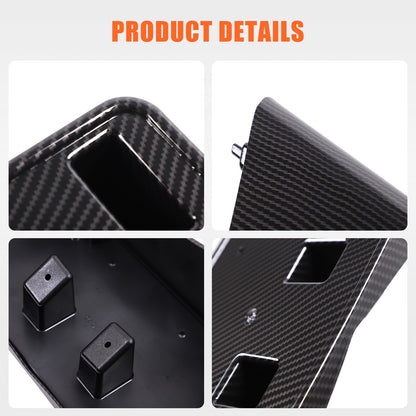 Carbon Fiber ABS Front License Plate Bracket For Corvette C8 2020+ OE: 86801045 18