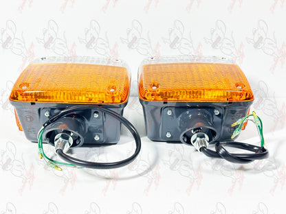 Toyota Genuine Land Cruiser FJ40 BJ40 Front Turn Signal Lights Lamp LH & RH OEM 6