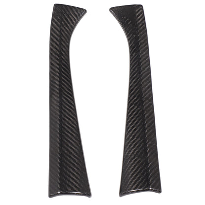 Real Carbon Fiber Inner Interior Door Pillar Trim For Corvette C8 2020+ 3