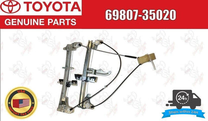 TOYOTA Genuine 4Runner Tailgate Power Window Regulator 2003-2009 69807-35020 OEM 1