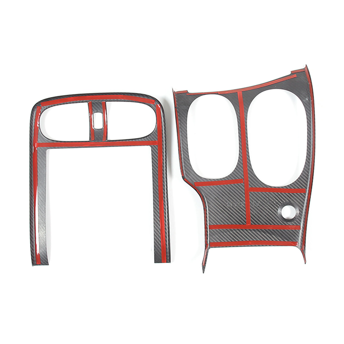Real Dry Carbon Fiber Full Interior Set Decor Trim Kit for Corvette C6 2005-13 - Styles 16-20 25