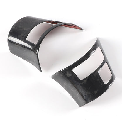 Forged Real Carbon Fiber Full Interior Set Decor Cover Trim Kit for Corvette C6 25