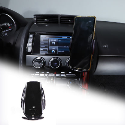Wireless Charger Dash Phone Mount Phone Stand for Jaguar F-TYPE 13-24 2