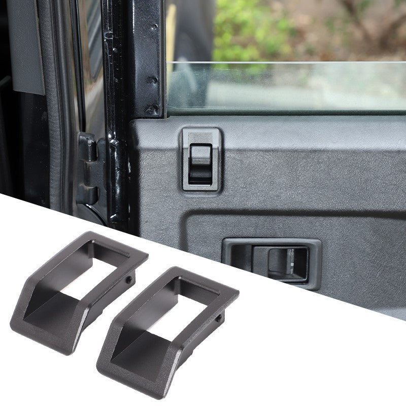 Aluminum Door Latch Outer Trim Cover For Land Rover Defender 90 L316 2004-2018 22