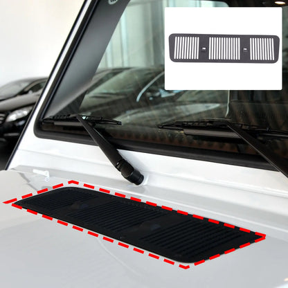 Matte Real Carbon Fiber Hood Air Vent Trim Panel For Benz G-Class W463 2006-2018 11