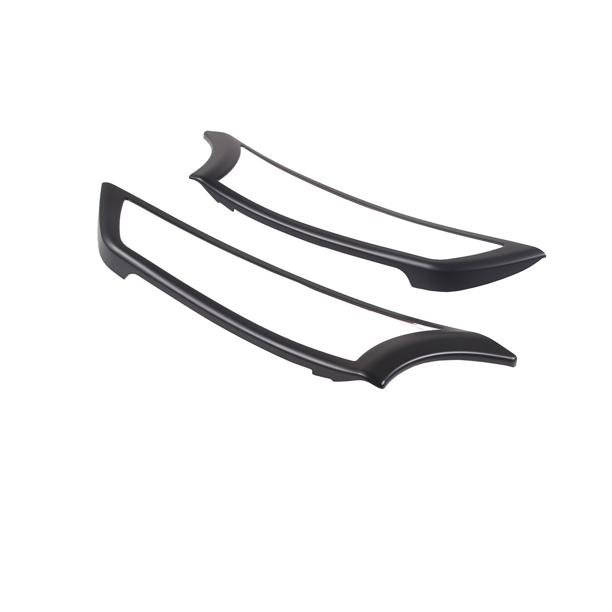 Matte Black Inner Door Handle Frame Cover Trim Fit For 2013-24 Jaguar F-TYPE US 8