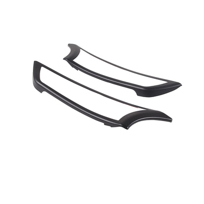 Matte Black Inner Door Handle Frame Cover Trim Fit For 2013-24 Jaguar F-TYPE US 8