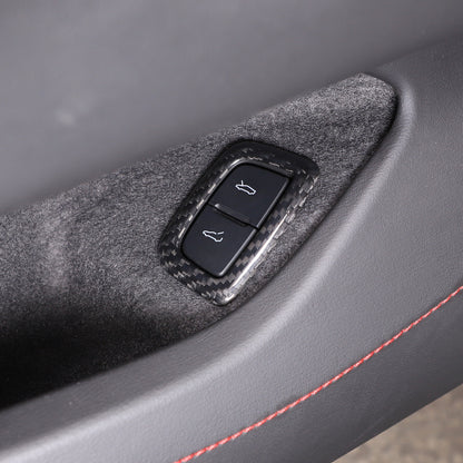 Real Dry Carbon Fiber Full Interior Center Set Trim Kit For Corvette C8 20-25 US - Styles 1-5 60
