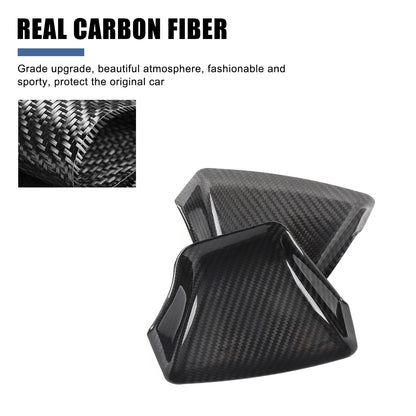 Real Carbon Fiber Exterior Door Handle Bowl Trim Cover for Corvette C6 2005-13 4